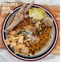 Gambar Mie Jontor Extra Pedas Spesial Bakmie+Bihun+pedas+Spacy+Chili oil dari Miejontor undefined 4 Tokopedia