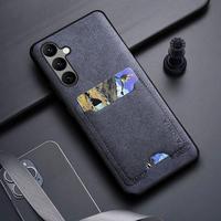 Gambar CASE LEATHER WITH SLOT CARD FOR SAMSUNG S24 ULTRA / S24 PLUS / S24 - BLACK SLOT CARD, SAM S24 dari Bimasaktionline undefined 3 Tokopedia