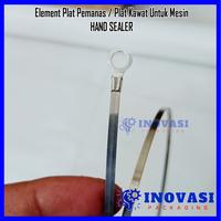 Gambar Plat kawat pemanas mesin hand sealer lebar 3mm heating wire FS - 400 dari INOVASI PACKAGING undefined 2 Tokopedia