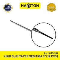 Gambar Hasston Kikir Slim Taper 3" Segitiga (12 Pcs) (1630-201) dari Hasston Tools undefined 3 Tokopedia
