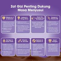 Gambar ANMUM LACTA SUSU BUBUK COKELAT 400G - SUSU IBU MENYUSUI dari Toko Sapphire.10 undefined 3 Tokopedia