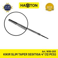 Gambar Hasston Kikir Slim Taper 3" Segitiga (12 Pcs) (1630-203) dari Hasston Tools undefined 2 Tokopedia