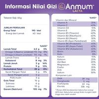 Gambar ANMUM LACTA SUSU BUBUK COKELAT 400G - SUSU IBU MENYUSUI dari Toko Sapphire.10 undefined 5 Tokopedia