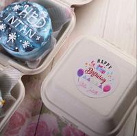 Gambar korean lunch box cake custom - Orange biru, Ovomaltine dari Libra Cake undefined 3 Tokopedia