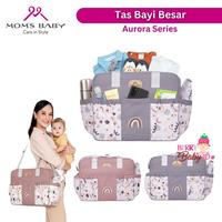 Gambar Moms Baby Tas Bayi Besar + Tempat Botol Susu Diaper Bag Multifungsi - Cloudy Teal dari Berry Baby undefined 4 Tokopedia