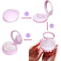 Gambar SISIR LIPAT CERMIN BULAT 2IN1 SISIR RAMBUT MINI KACA 2 IN 1 dari HJ collectionnn undefined 2 Tokopedia
