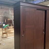 Gambar Lemari 3 pintu sliding kayu jati dari CV.Bintang furniture Jepara undefined 2 Tokopedia