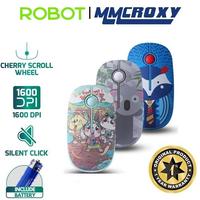 Gambar Mouse Robot M330 2.4GHz Wireless Mouse Silent Optical - Mouse Karakter - SAFARI dari MMCROXY undefined 1 Tokopedia
