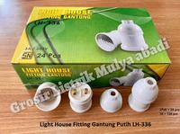 Gambar LightHouse fitting gantung LH-336 cp (putih) dari grosir listrik mulya abadi undefined 1 Tokopedia