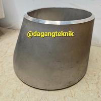 Gambar Reducer Eccentric SCH 40 SS 304 2 x 1 inch ( DN 50 x DN 25 ) dari dagangteknik undefined 1 Tokopedia