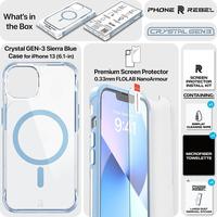 Gambar PHONE REBEL Gen3 Magsafe Case Crystal Blue for iPhone 13 dari Phone Rebel Official Store Indonesia undefined 5 Tokopedia