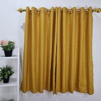 Gambar Gorden Jendela Pendek Korden Kamar Tinggi 120 Cm Motif Embos Gold dari Home Acc Official undefined 1 Tokopedia
