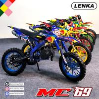 Gambar Motor Trail Anak 50CC 2T Motor Minii Trail Anak Motor Bensin Lenka MC69 Motor Medium Trail - Lenka 55 Merah dari Generation.id undefined 4 Tokopedia