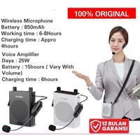 Gambar WKING Speaker Bluetooth KS16 Mic pinggang Tour Guide Mic Ngajar - Putih dari Tuti tore undefined 1 Tokopedia