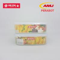 Gambar LION STAR Tempat Makan Sekat Fresh Seal Ware Trans SW-31 475 ML dari AMJ Perabot undefined 4 Tokopedia