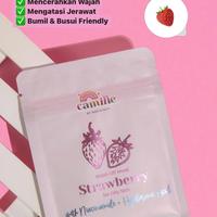 Gambar Masker Camille Greentea Strawberry Lemon Kulit Kusam Kulit Berjerawat dari MrsSnackOfficial undefined 5 Tokopedia