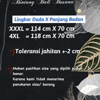 Gambar Kemeja endek bali wanita lengan pendek big size bahan katun - Bintang Biru, 4XL dari Bintang Bali Busana undefined 4 Tokopedia