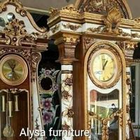 Gambar almari jam jati brawijaya dari Alysa furnitur undefined 1 Tokopedia