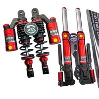 Gambar paket shock depan belakang Aerox Nmax New nmax old DBS 710+8894 ori - black/Sil chrom, Nmax-old dari Vip Racing Shop undefined 2 Tokopedia