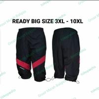 Gambar CELANA OLAHRAGA TRAINING 3/4 SEPEDA JOGING JUMBO BIG SIZE PRIA WANITA - list hijau, M dari GROSIR MURAH BALQIS undefined 1 Tokopedia