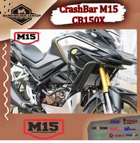 Gambar M15 CrashBar CB150X Crash Bar CB150 X Pelindung Body CBX 150 M 15 dari Bandung Box Center undefined 2 Tokopedia