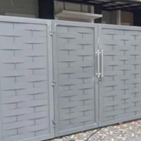 Gambar pagar anyaman plat  pesanan pak Dewi Pancoran mas dari HAYFA JAYA STEEL undefined 1 Tokopedia