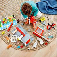 Gambar LEGO 10970 DUPLO Fire Station & Helicopter (DUS CACAT) dari Jabrick Rumah LEGO undefined 4 Tokopedia