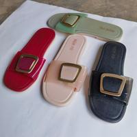 Gambar 3308.sandal karet newfei / sandal kokop perempuan kekinian - Hitam, 38 dari oke shop aceh undefined 2 Tokopedia