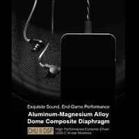 Gambar Moondrop Chu II / Chu 2 DSP Type C + Mic In Ear Monitor Earphone / iem dari GAP TECH OFFICIAL undefined 2 Tokopedia