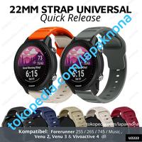 Gambar 22mm Strap Garmin Venu 2 3 Forerunner 255 265 745 Music Jam Tali - 10-White dari lapaknona. undefined 1 Tokopedia