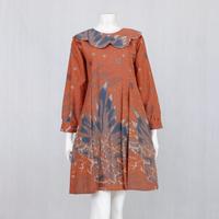 Gambar ROSMALA 01 - TUNIK BATIK SOLO ABSTRAK MODERN | BAJU KERJA BATIK WANITA - Bata, M dari langitjua collection undefined 4 Tokopedia