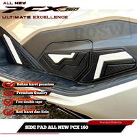 Gambar Side Pad Protector PCX 160  BOSW Aksesoris Variasi Bahan Karet - Merah dari Bo,store undefined 1 Tokopedia