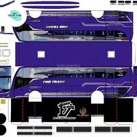Gambar Lembaran Pola Papercraft Bus Skala 50 jb5 kids panda Takumi PhD trans - PHD TRANS JB5 dari Glh store_NEW undefined 5 Tokopedia