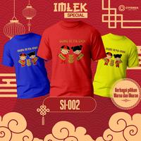 Gambar Tshirt Kaos Imlek Gong Xi Fa Cai Baju Family Bahan Katun Premiumm - SI-001 PUTIH, 3XL dari Cyfersia undefined 2 Tokopedia