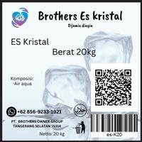 Gambar batu es kristal / cube 10kg dari brother florist undefined 1 Tokopedia