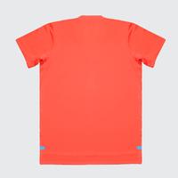 Gambar Kaos Lari/Kaos Dryfit Pria/Kaos Olahraga - AGILE SLIM Running - ORANGE - S dari KEVKA undefined 5 Tokopedia