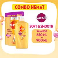 Gambar Sunsilk Shampoo Soft & Smooth - 900ml + Refill Pouch 900ml dari Unilever Mall Official undefined 1 Tokopedia