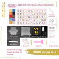 Gambar Favorit Lakuku - Magic Aquabeads 4mm Sensory Play Kit for Activity - 4000 with box, Free bubble dari Retno Nisrina undefined 5 Tokopedia