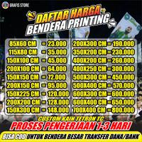 Gambar BENDERA KAIN FULL PRINT / CUSTOM BISA REQUEST GAMBAR DAN UKURAN - 150 x 250 dari GRAFIS.ID undefined 1 Tokopedia