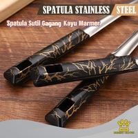 Gambar BrightCrown Spatula Utensil Stainless Steel Dengan Gagang Motif Marmer - GC-02 dari Bright Crown Officiall Store undefined 2 Tokopedia