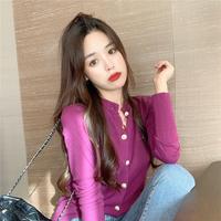 Gambar AJW Cardigan Rajut Korean Style Wanita Premium Lengan Panjang - Red M dari AJWpedia undefined 4 Tokopedia
