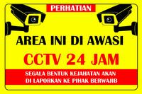 Gambar spanduk banner cctv warna cerah | spanduk cctv | banner cctv - design 3, 1x2 m dari bossprinting undefined 4 Tokopedia