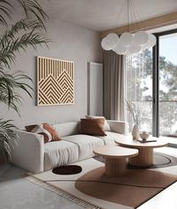 Gambar Pajangan Dinding Geometric Mountains Wood Wall Art - Plywood Birch dari Alia Woodworking undefined 4 Tokopedia