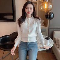 Gambar AJW Cardigan Rajut Korean Style Wanita Premium Lengan Panjang - Red M dari AJWpedia undefined 3 Tokopedia