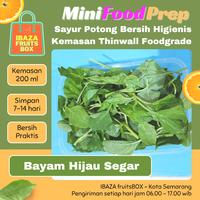Gambar Sayurprep Bayam Hijau Petik Food Prep Sayur Segar  Kemasan Box 200ML dari fruitsBOX Buah & Sayur Segar undefined 1 Tokopedia