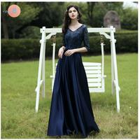 Gambar Dress Model korea fashionable dress panjang anggun untuk wanita DR03 - Merah, S dari lacoopia undefined 5 Tokopedia