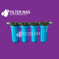 Gambar Paket Filter Air Sumur, Karat, Besi 4 Housing 10" BLUE - Drat 3/4 dari FILTER NAS undefined 3 Tokopedia