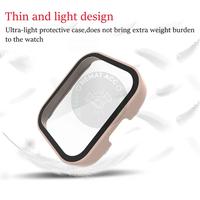 Gambar Hard Case Layar Redmi Watch 3 / 3 Active Case + Tempered Glass - Hardcase Peach, Redmi Watch 3 dari hematacc undefined 5 Tokopedia