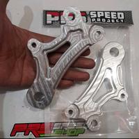 Gambar braket kaliper belakang ninja r ss untuk kaliper nissin samurai 2p dari prsspeedshop undefined 1 Tokopedia