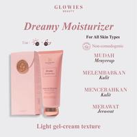 Gambar Glowies Beauty Twinpack Dreamy Moisturizer 80ml 7% Azeclair Niacinimide Alpha Arbutin 5x Ceramide Pelembab wajah Korean Formulation membantu Menghilangkan jerawat PIE PIH Memperbaiki Skin Barrier dan Acne Repair Non Comedogenic Busui Friendly dari Glowies Beauty undefined 4 Tokopedia
